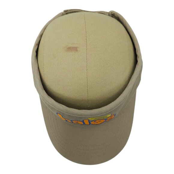 Halos Oranges Adjustable Strapback Visor Cap Washed Chino Tennis Golf Hat NEW - Picture 6 of 13